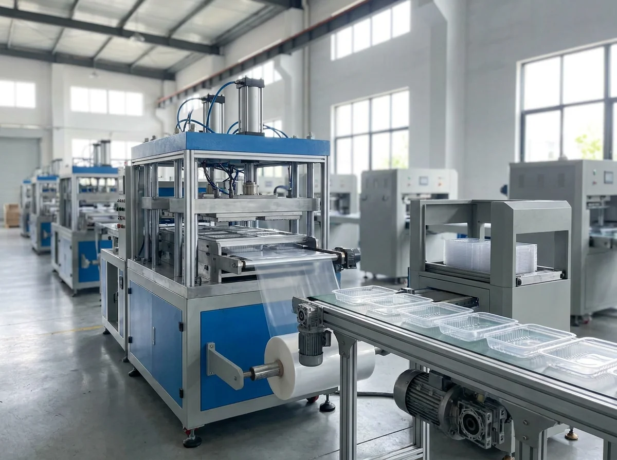 Container forming production line