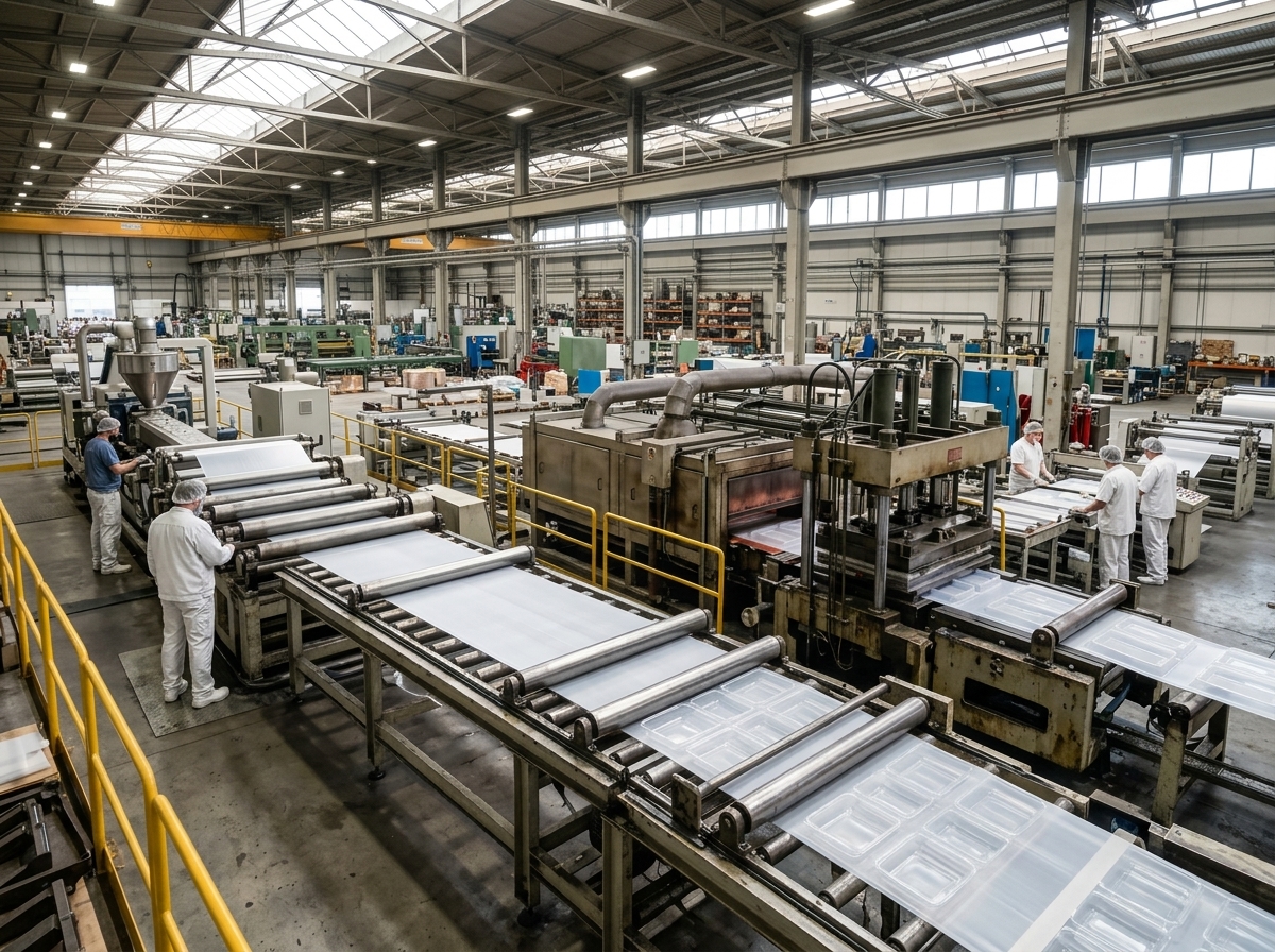 Integrated factory floor