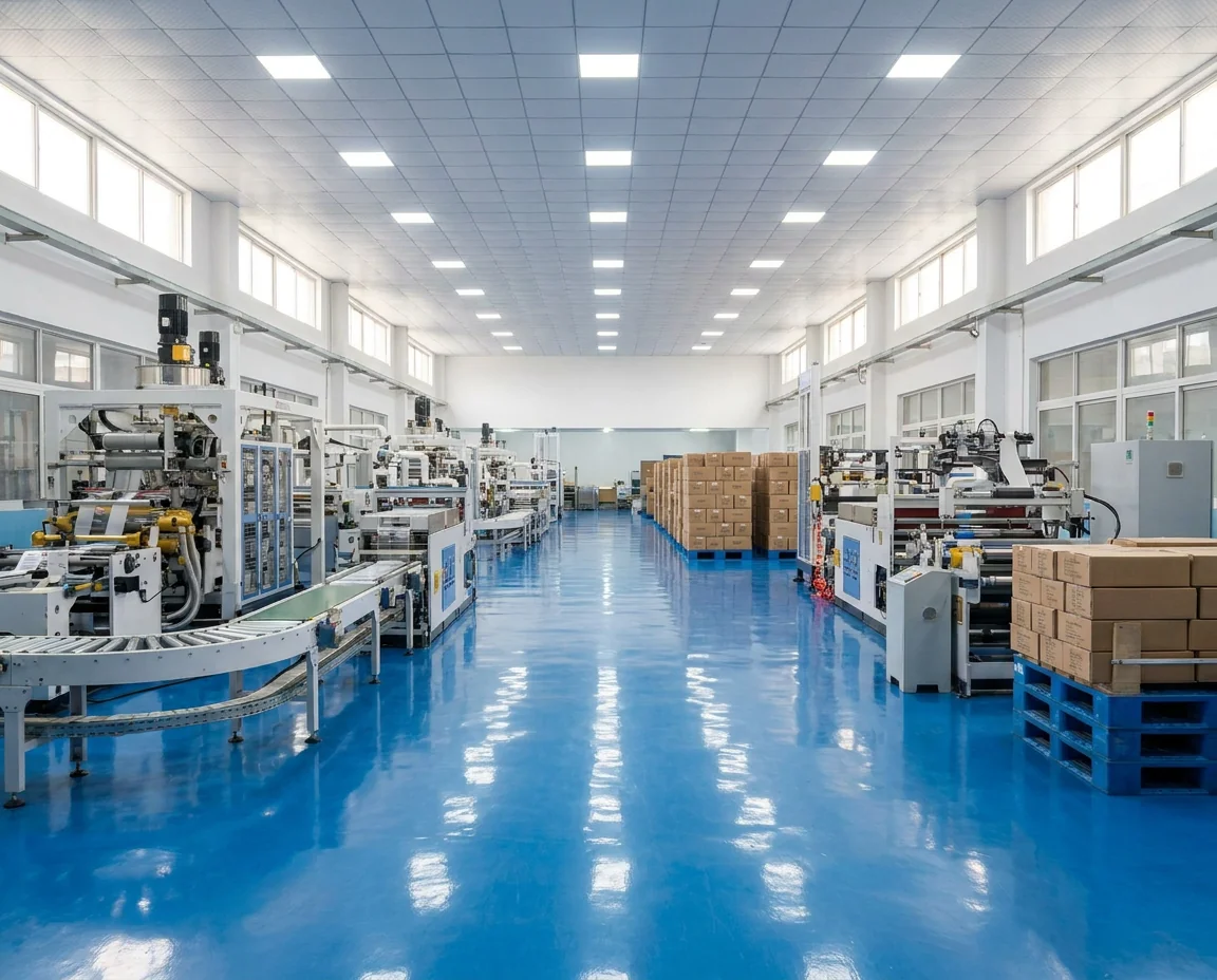 Integrated factory floor