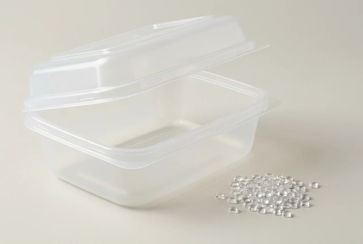 PLA bioplastic sample