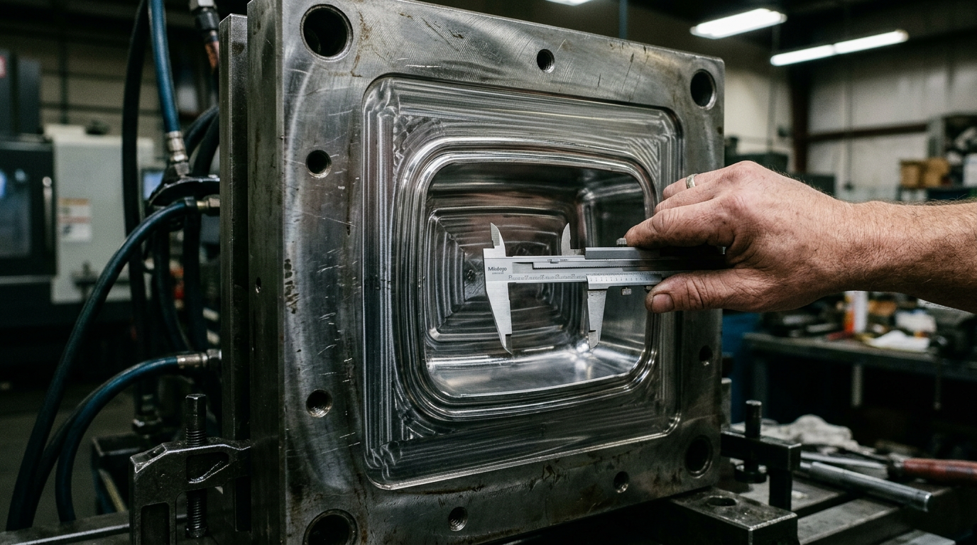 Precision mold tooling workshop