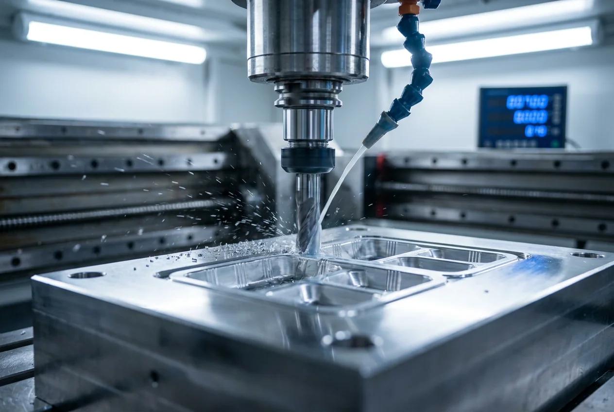 Precision mold tooling workshop