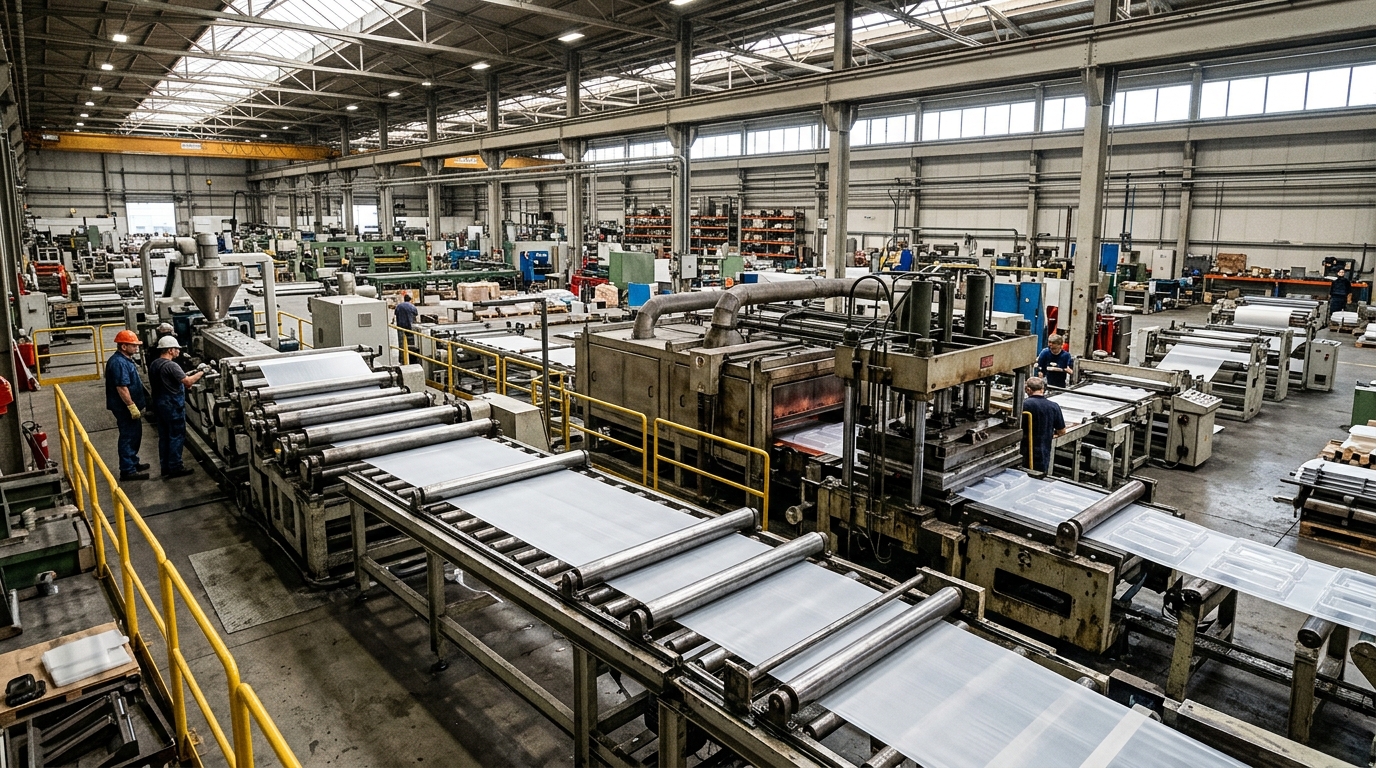 Vertically integrated factory floor