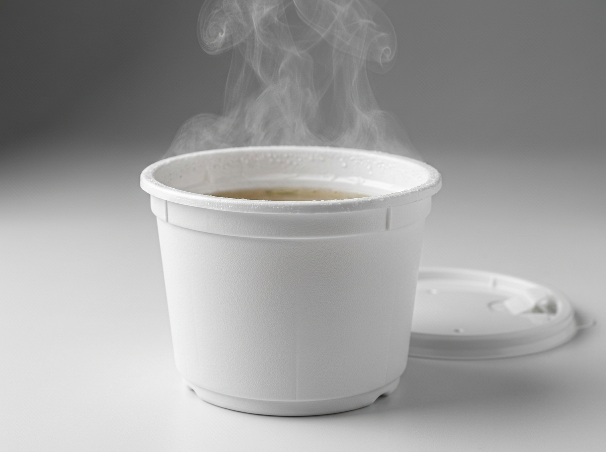PP microwavable soup container