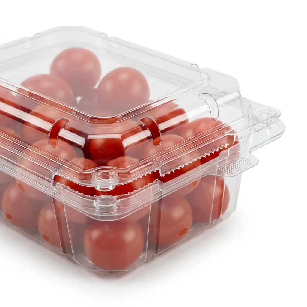 Tamper-evident produce trays