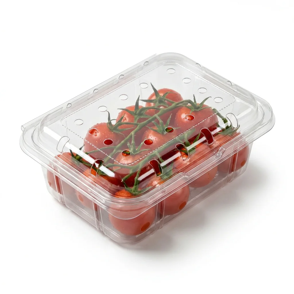 Vented produce clamshells